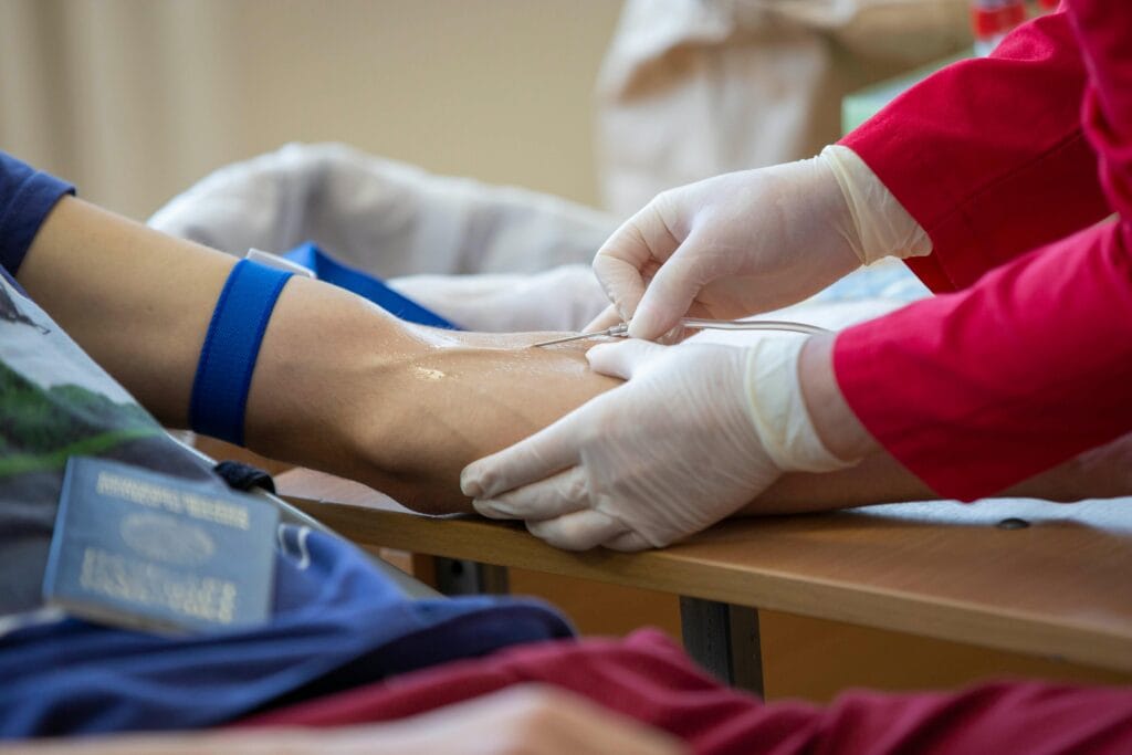 Blood donations 