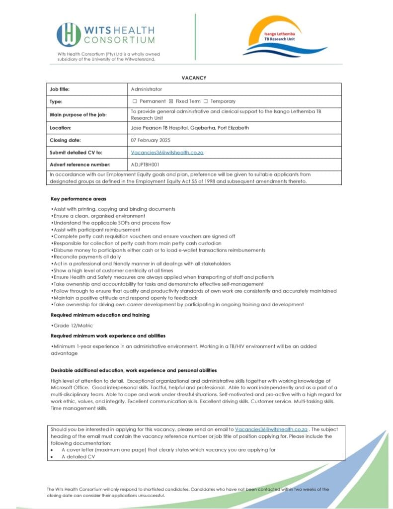 Job Vacancy
