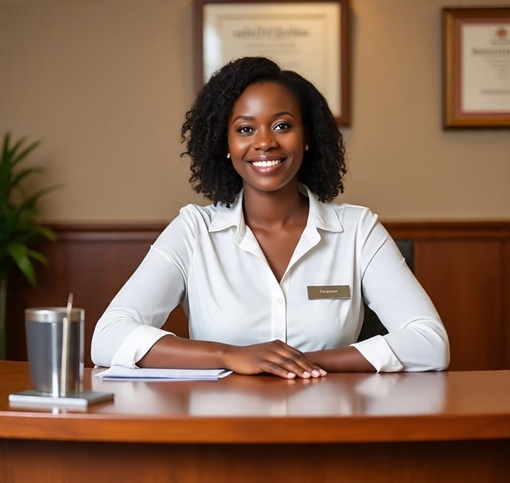 Receptionist jobs