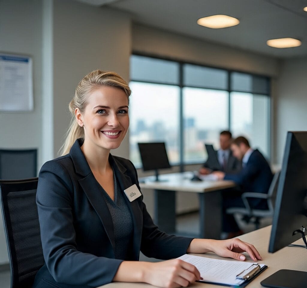 Receptionist jobs