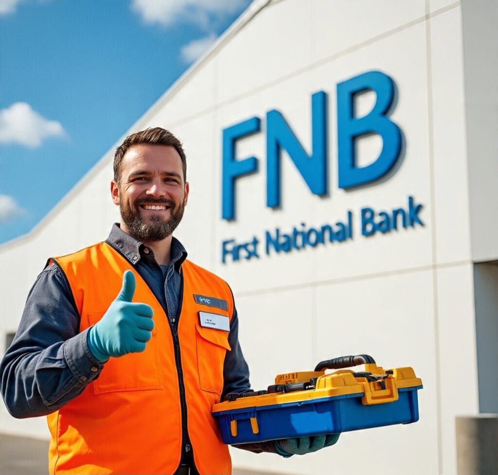 Handy Man at FNB in Johannesburg