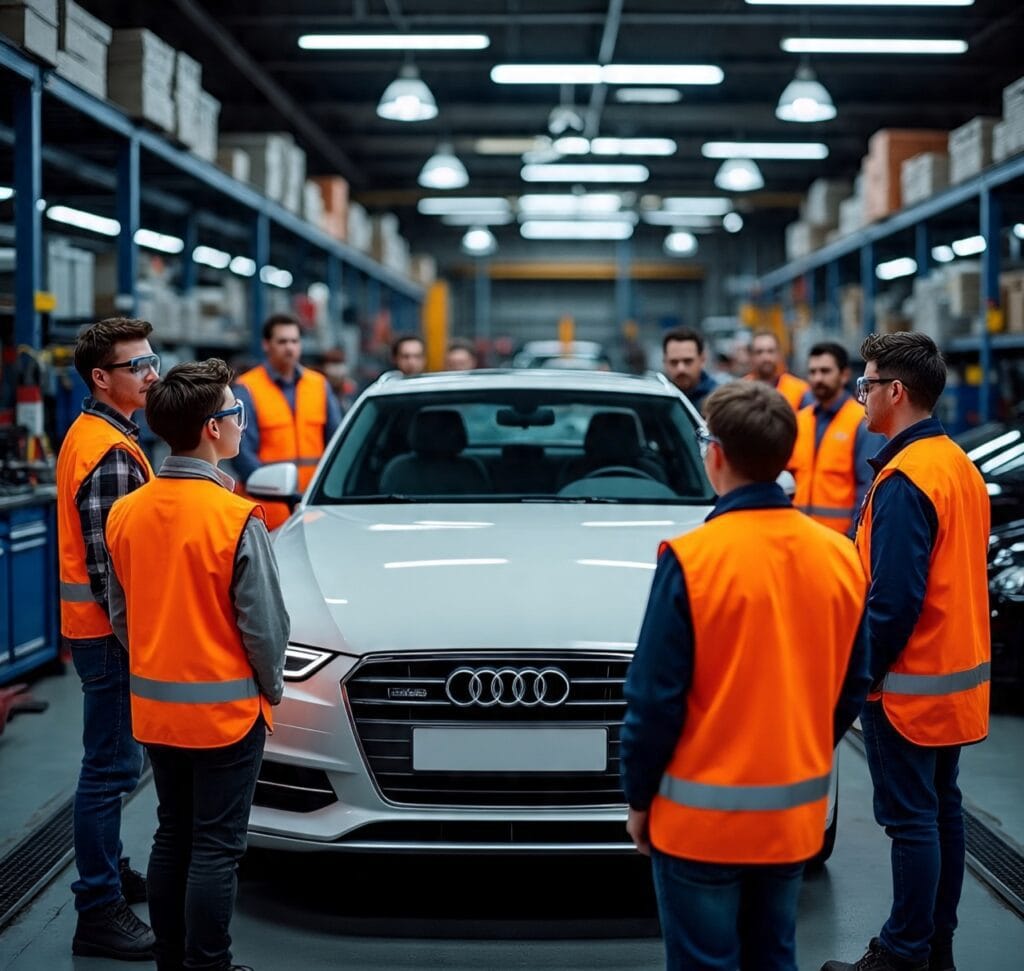 Apprentice Motor Mechanic Training at Audi Bryanston
