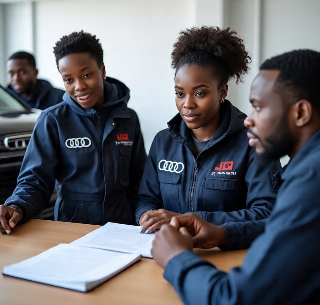 Apprentice Motor Mechanic Training at Audi Bryanston
