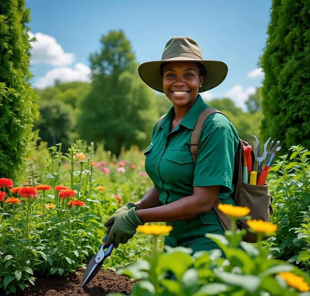 SANBI horticultural conservation worker 2025