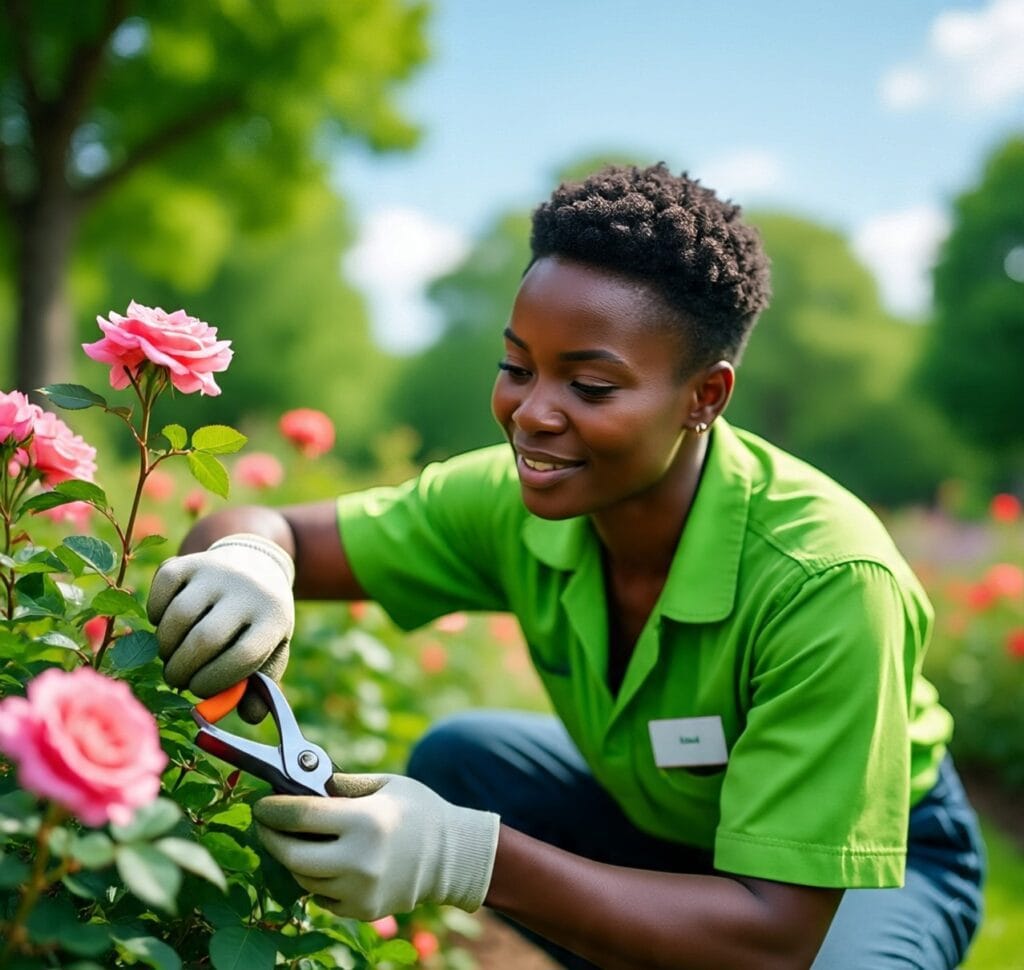 SANBI horticultural conservation worker 2025
