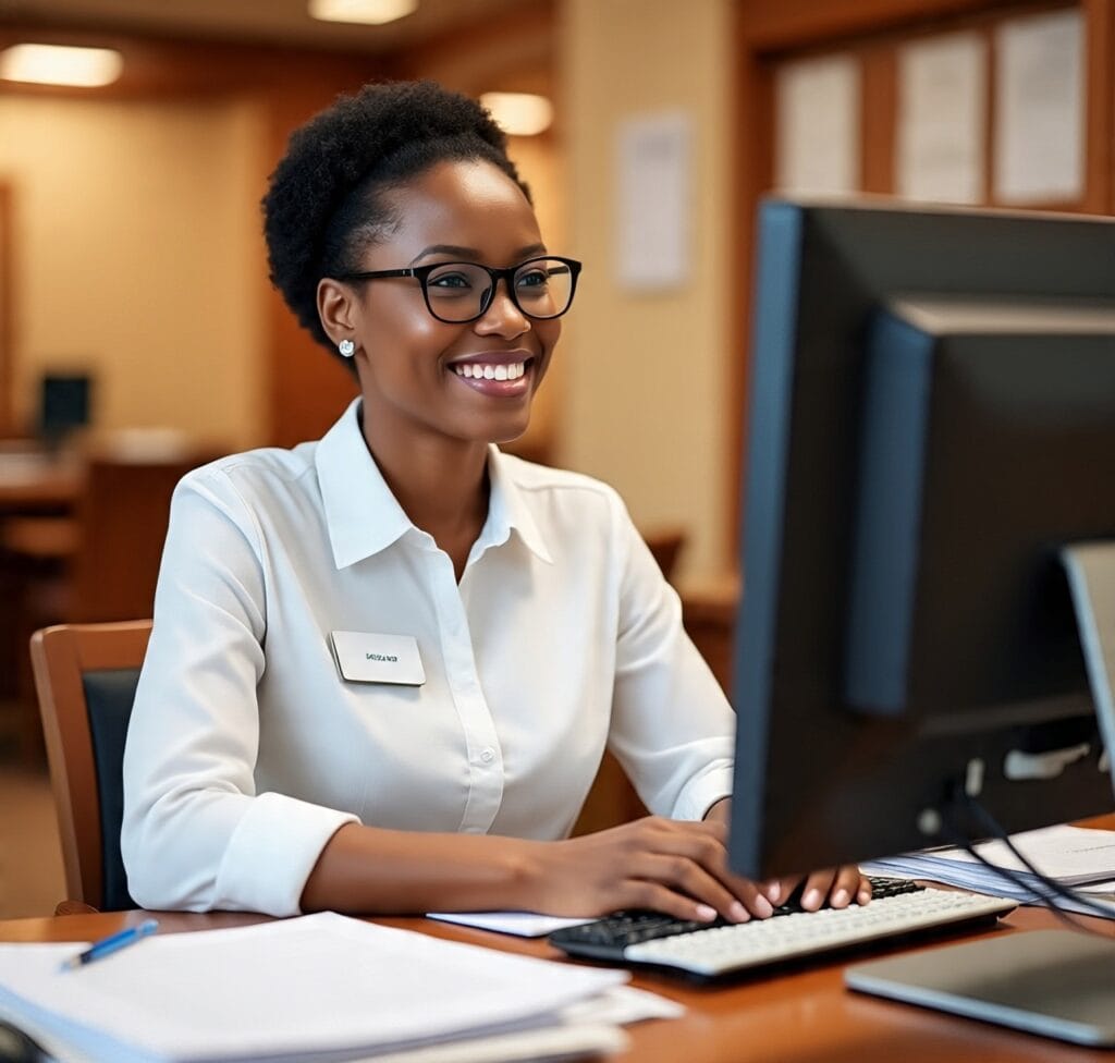 administration clerk at department of justice
