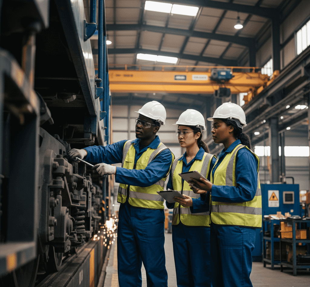 Transnet young professional in training 2025
