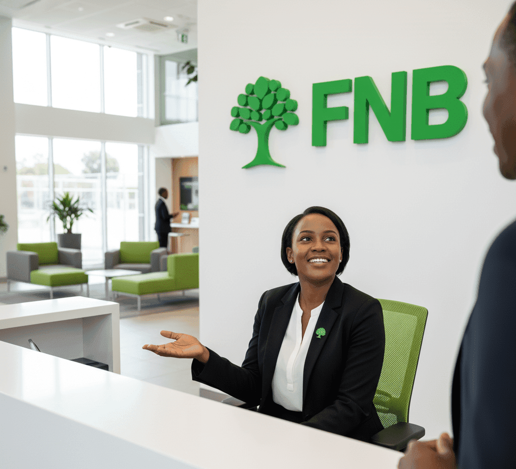 FNB Receptionist vacancy 2025