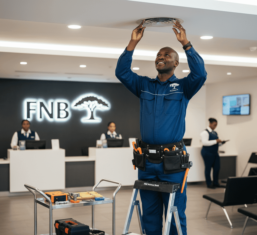 Handyman at FNB