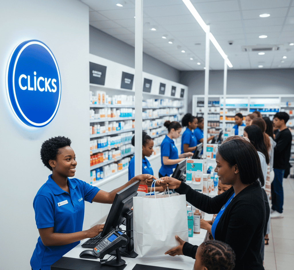 clicks cashier vacancies in South Africa