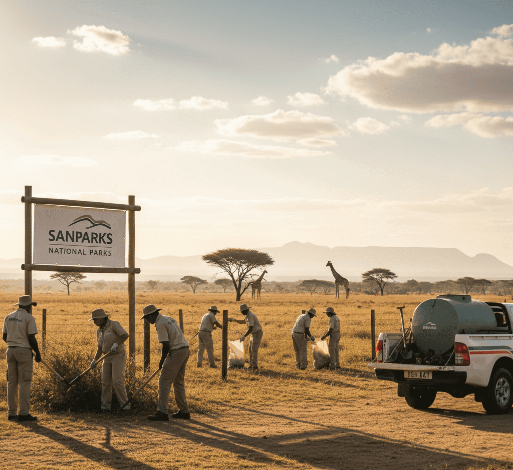 SANParks general worker jobs 2025
