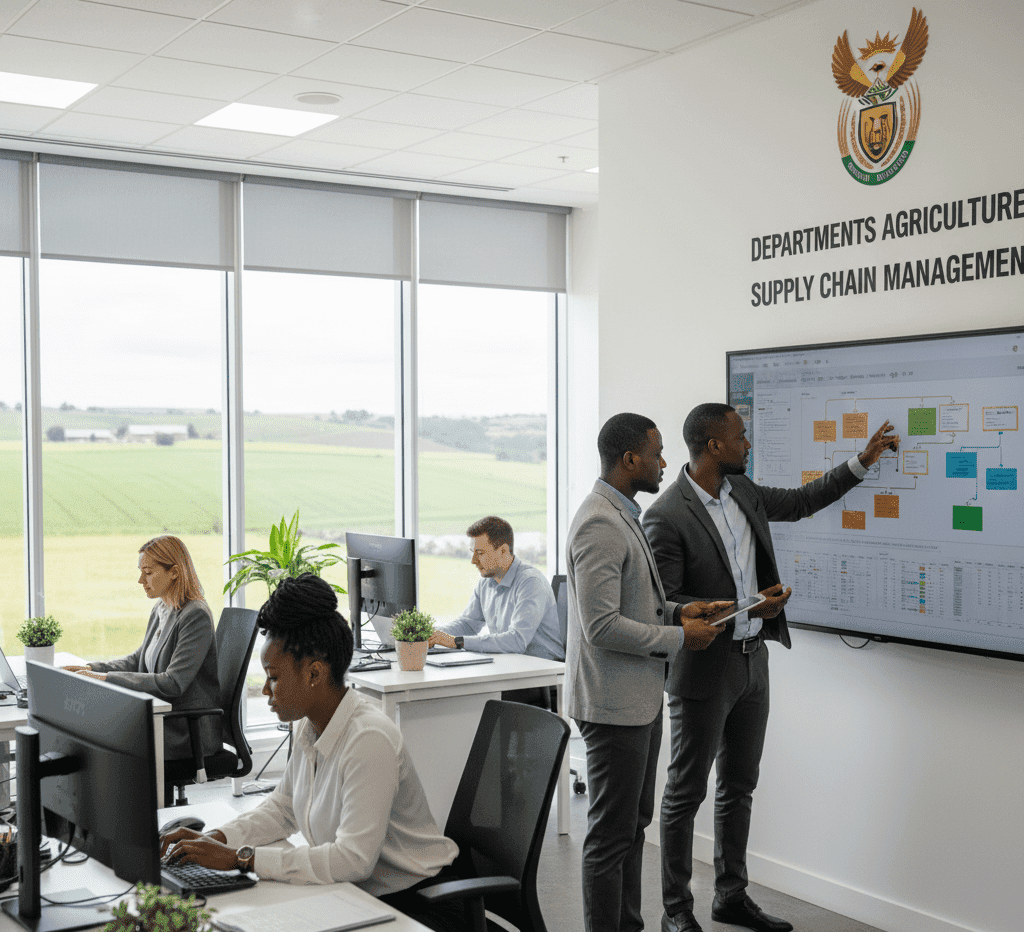 Supply chain clerk at Department of Agriculture