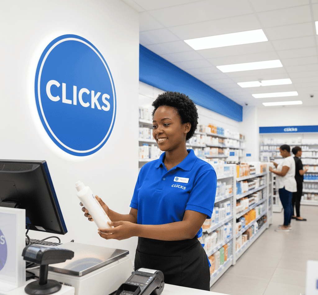 clicks cashier vacancies in South Africa
