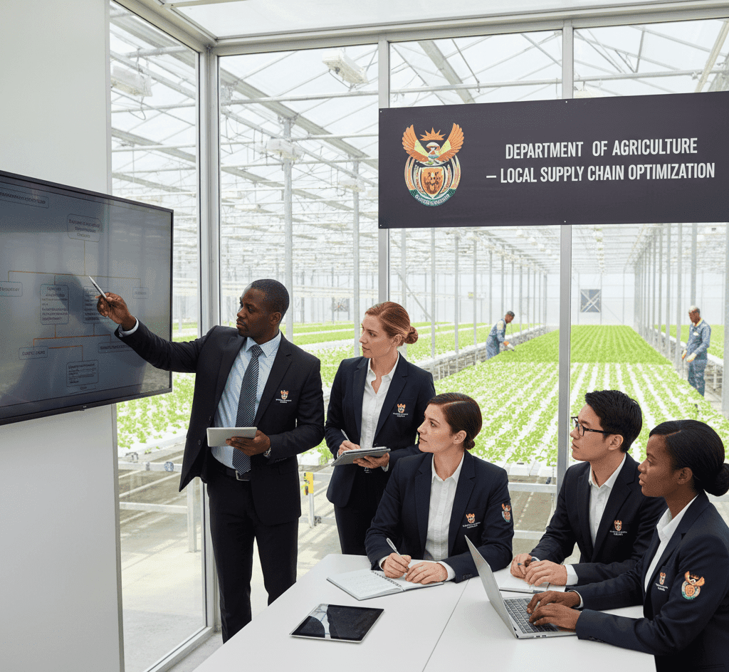 Supply chain clerk at Department of Agriculture