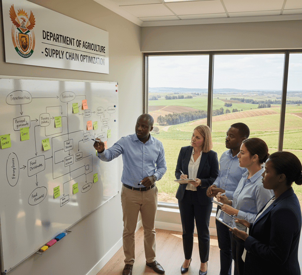 Supply chain clerk at Department of Agriculture