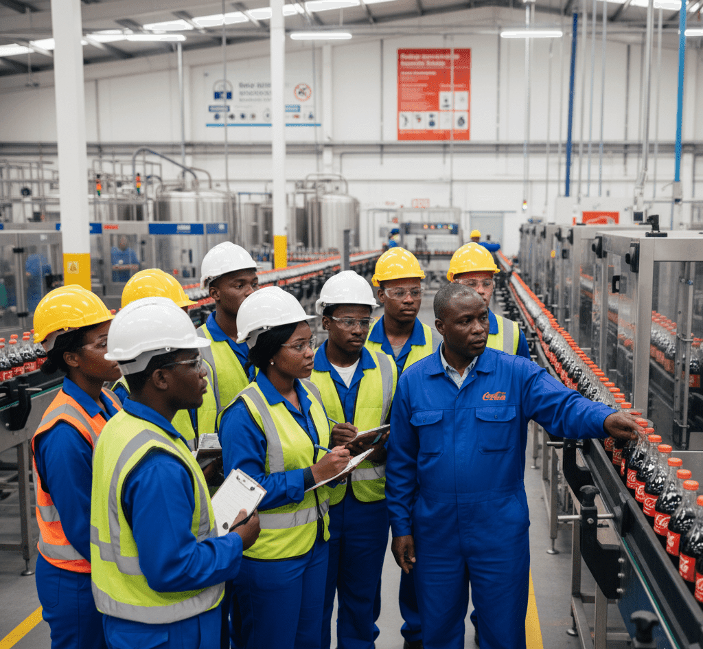 in service trainee manufacturing stores sa