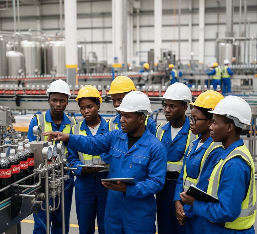 in service trainee manufacturing stores sa