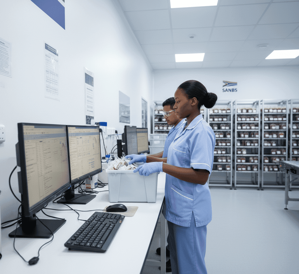 Inventory Technician at SANBS