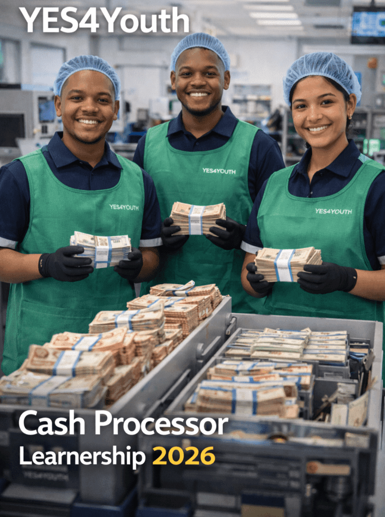 YES4Youth Cash Processor Learnership 2026
