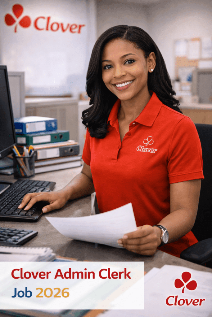 Clover Admin Clerk Jobs 2026