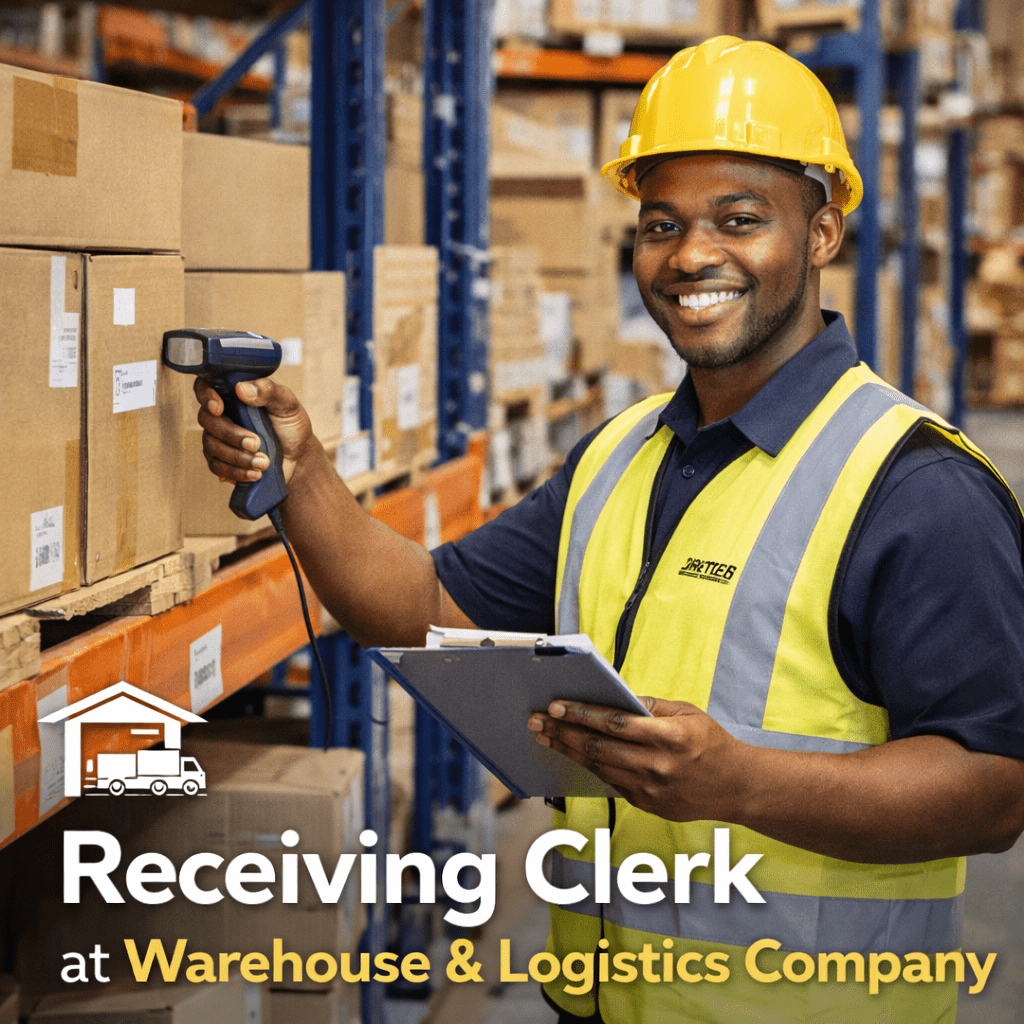 Receiving Clerk jobs in South Africa 2026