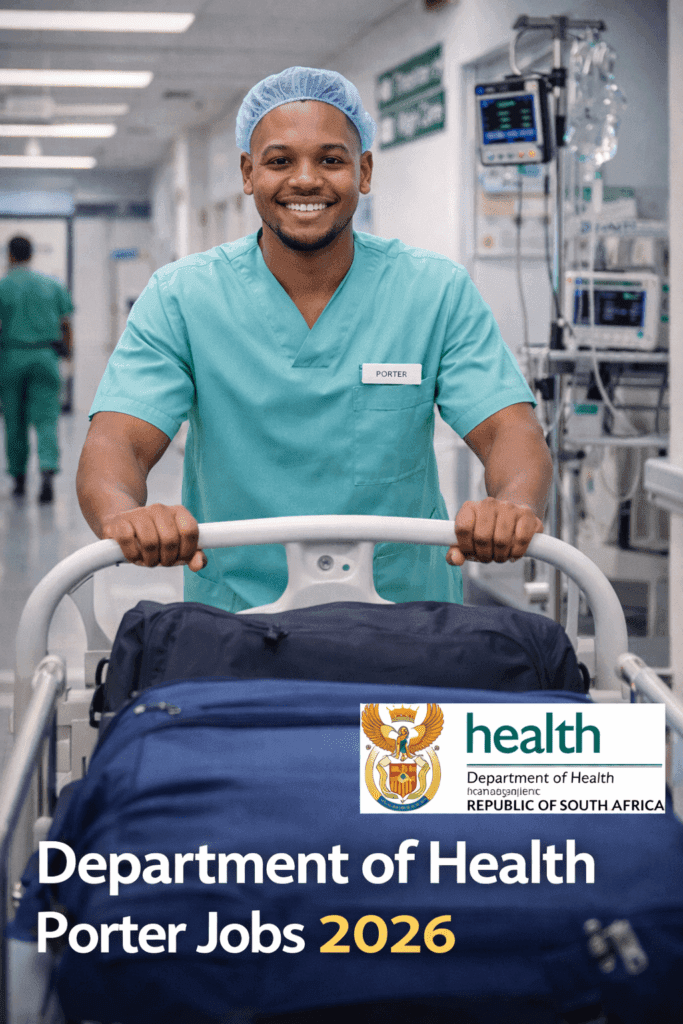 Department of Health Porter Jobs 2026
