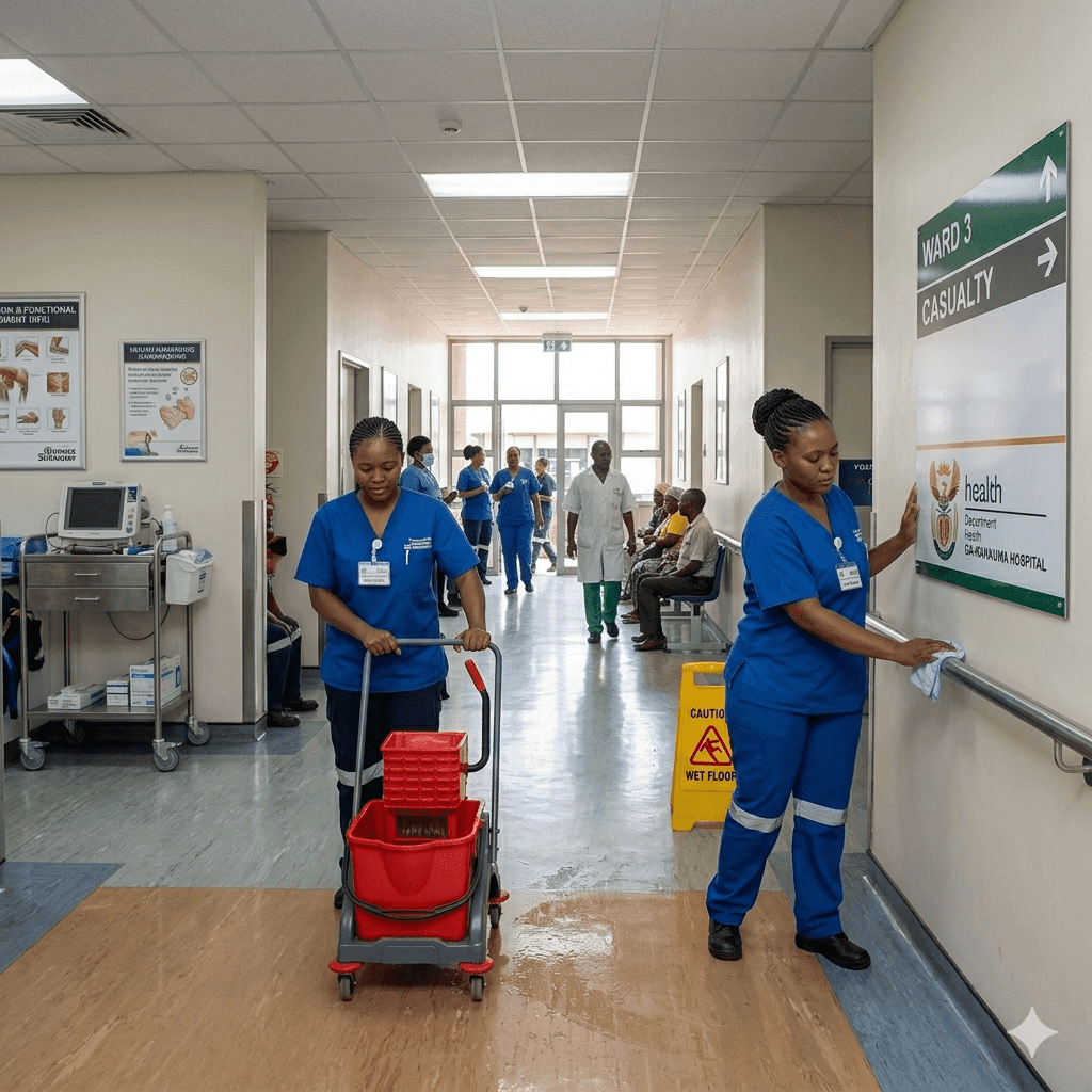 government cleaner jobs South Africa 2026
