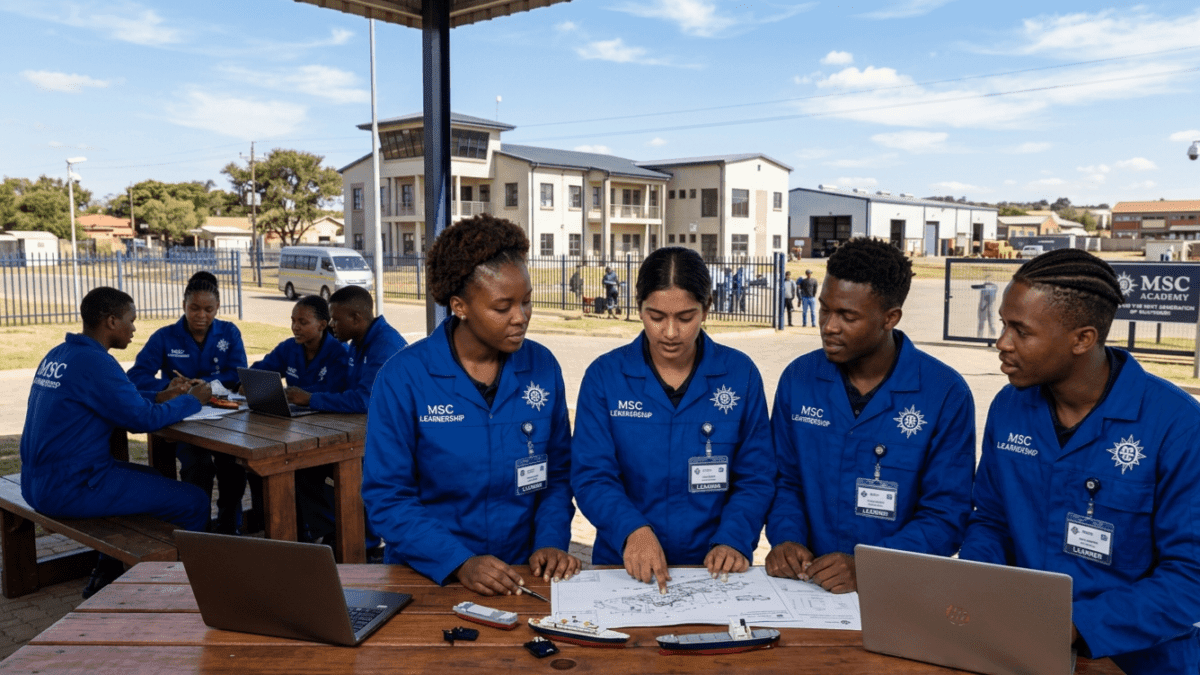 MSC Opens Maritime Learnership Programme for Youth

