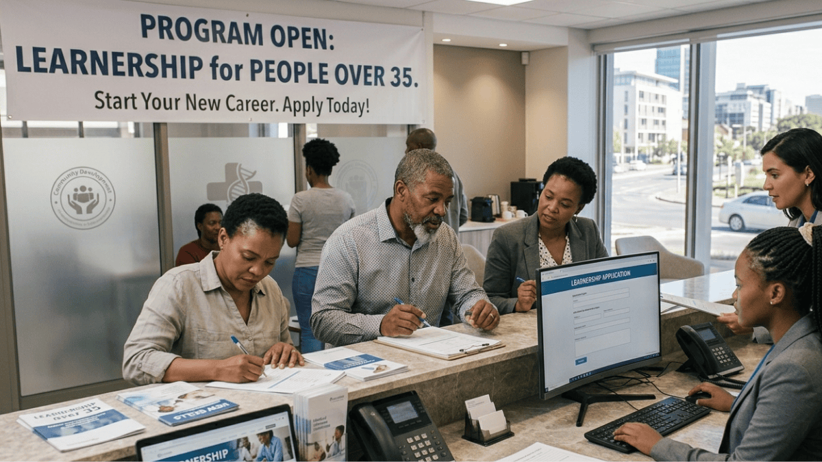 Learnership for people over 35