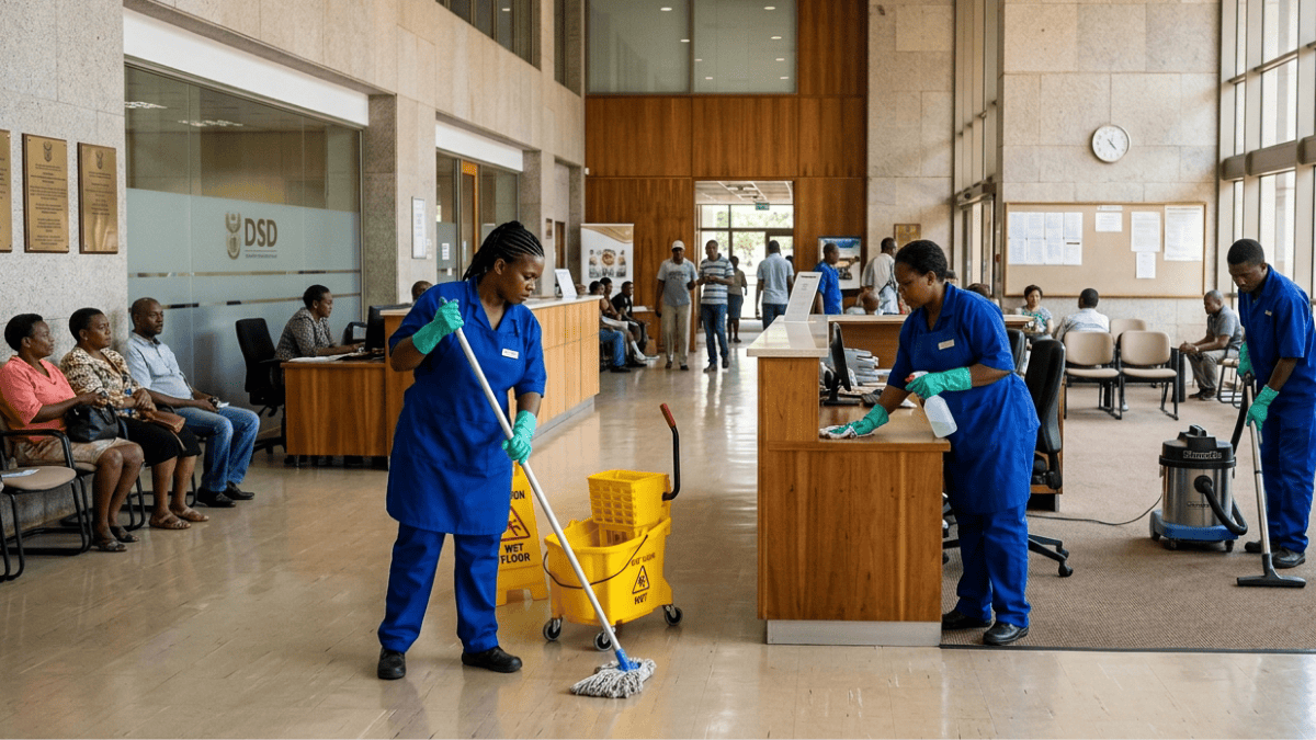 Department of social development cleaner vacancies
