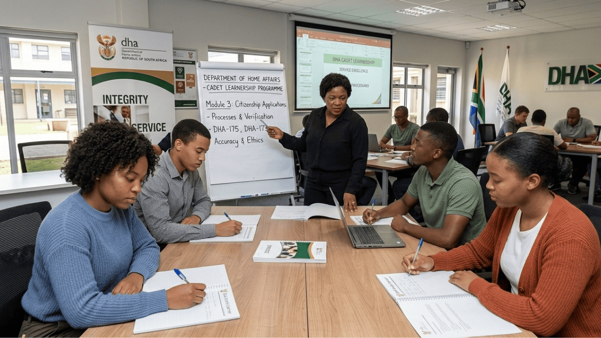 Department of Home Affairs Cadet Learnership
