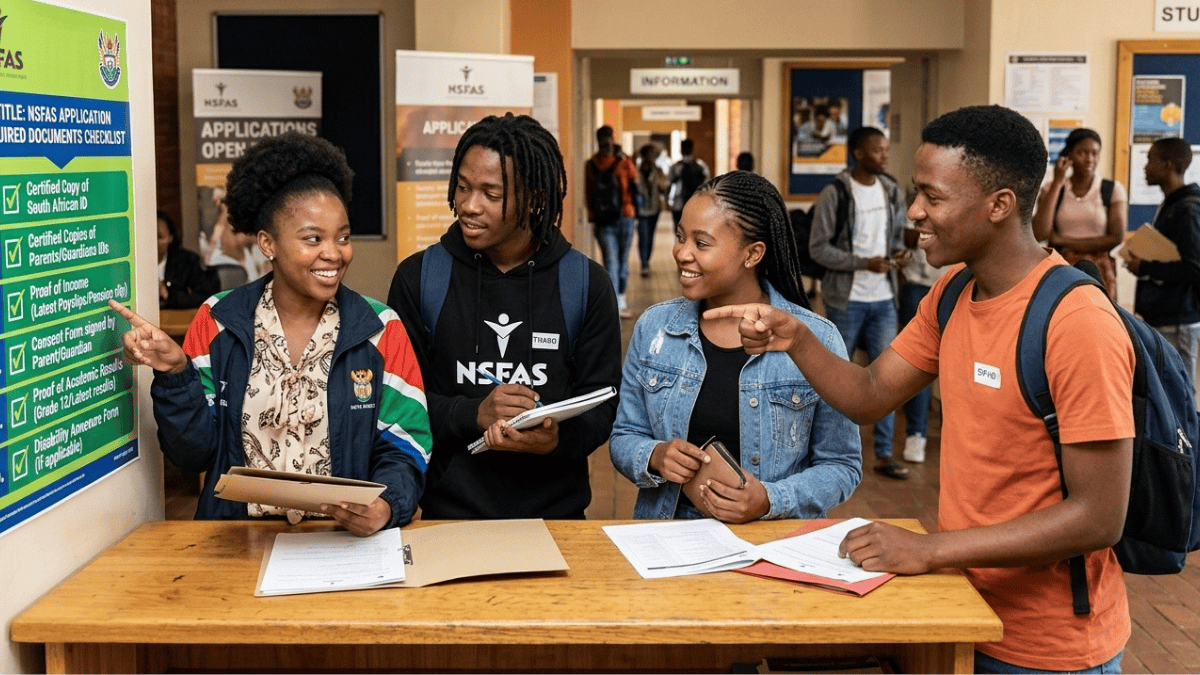 NSFAS Application Required Documents Checklist