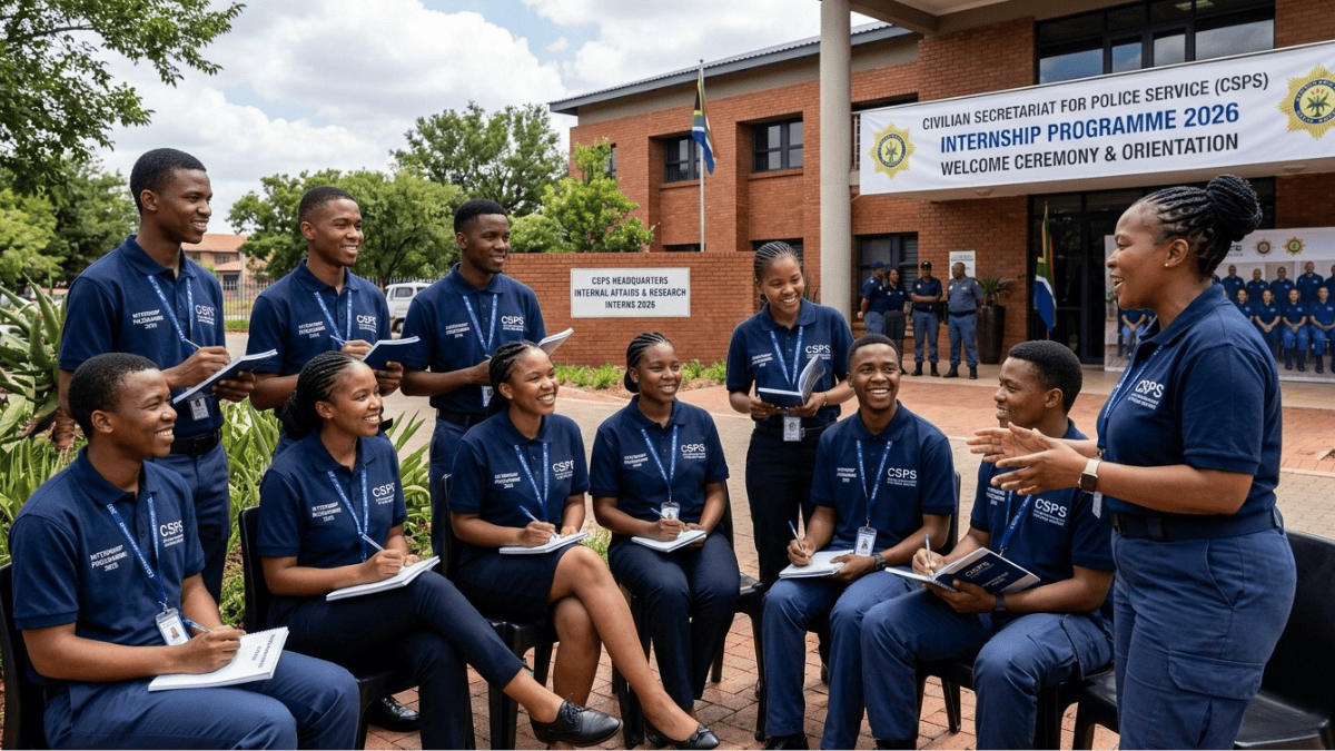 Civilian Secretariat for Police Service Internships 2026 Pay R8,174