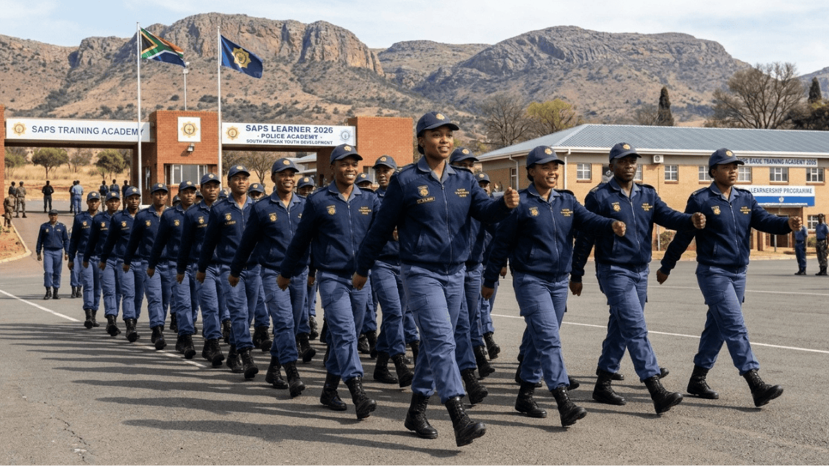 SAPS Police Trainee 2026 Offers R5,000 Monthly Stipend