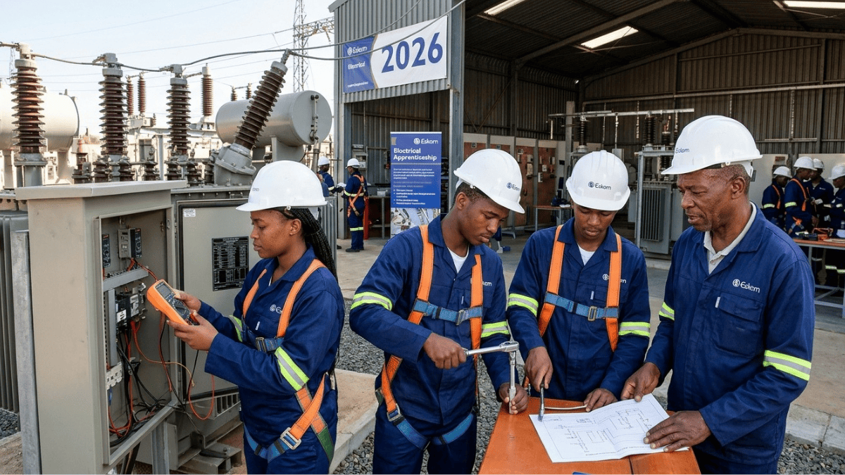 Eskom Electrical Apprenticeship 2026 Opens in Gauteng