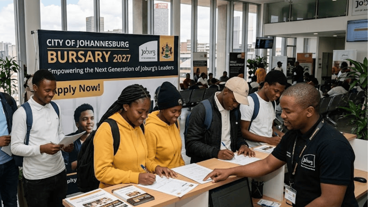 City of Johannesburg Bursary 2027 Offers R40,000